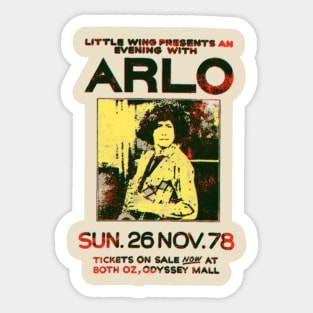 Arlo Guthrie Sticker